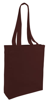 Closeout Affordable Canvas Tote Bag / Book Bag with Gusset - TF220