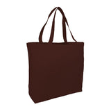 Closeout Extra-Large Heavy Canvas Tote Bags with Hook and Loop Closure
