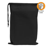 240 ct Cotton Shoe Bags / Value Drawstring Bags - By Case