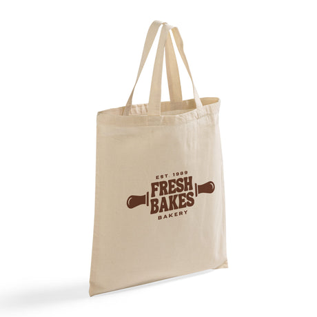 Custom 15 in Short Handle Tote Bags - Tote Bags with Your Logo - TBS15