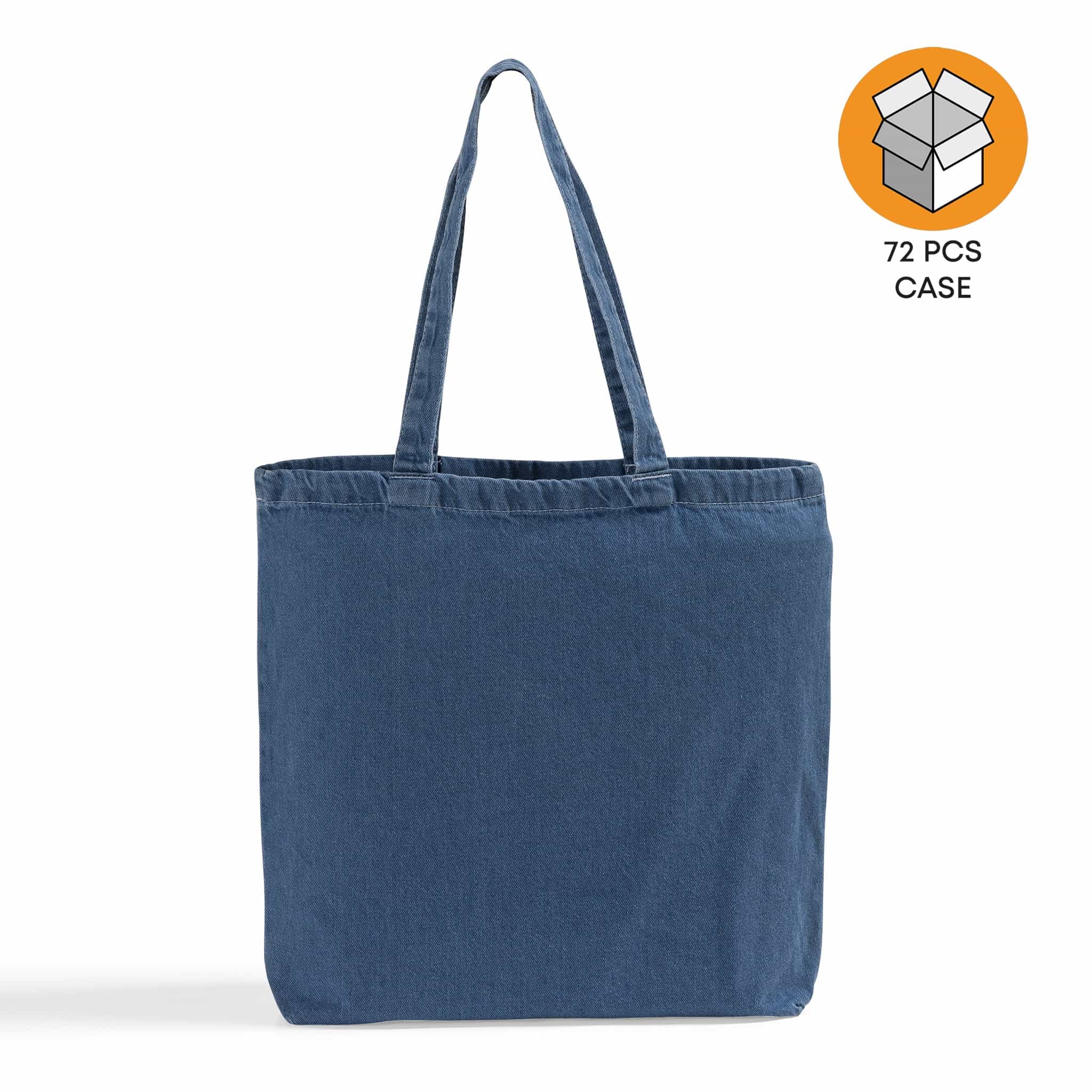 72 ct Heavy Cotton Denim Convention Tote Bag - By Case