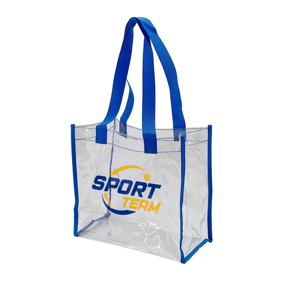 Custom Transparent Stadium Approved Clear Tote Bags - Clear Tote Bags With Your Logo - BS238