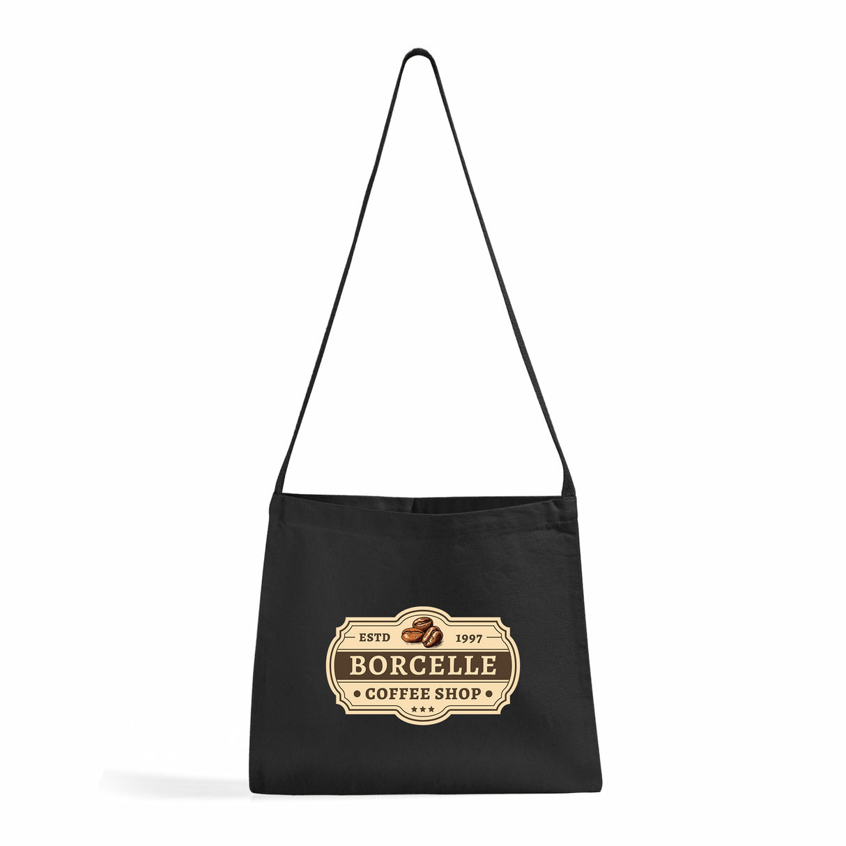 Small Messenger Canvas Tote Bags / Custom Logo Canvas Messenger Tote Bags - MB210
