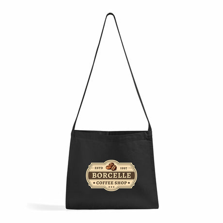 Small Messenger Canvas Tote Bags / Custom Logo Canvas Messenger Tote Bags - MB210