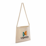 Small Messenger Canvas Tote Bags / Custom Logo Canvas Messenger Tote Bags - MB210
