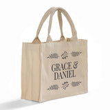 Custom Wedding Favor Tote Bags with Pocket - TF207