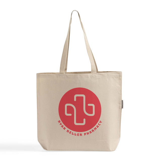Custom Large Organic Cotton Tote Bag