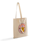 Customized Over the Shoulder Long Handle Cotton Tote Bags  / Personalized Tote Bags -TB126