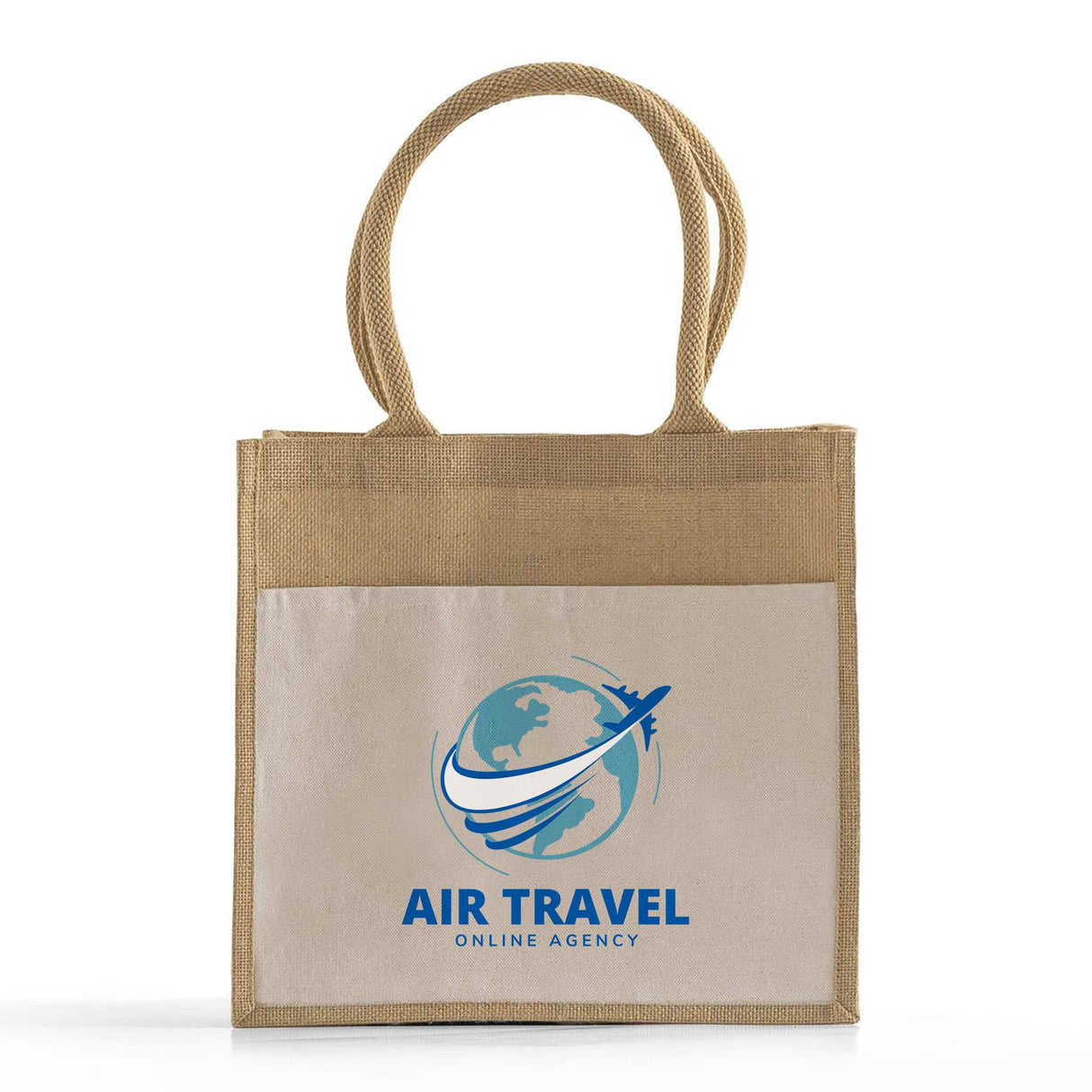 Custom Medium Easy-Print Jute Bag