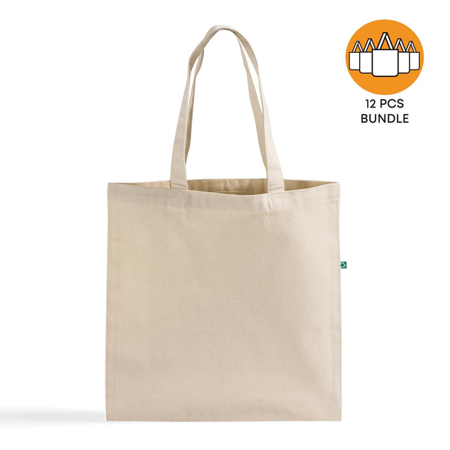 Basic Recycled Canvas Tote Bag