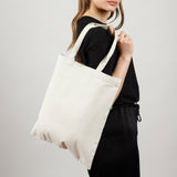 Closeout Basic Recycled Cotton Canvas Tote Bag