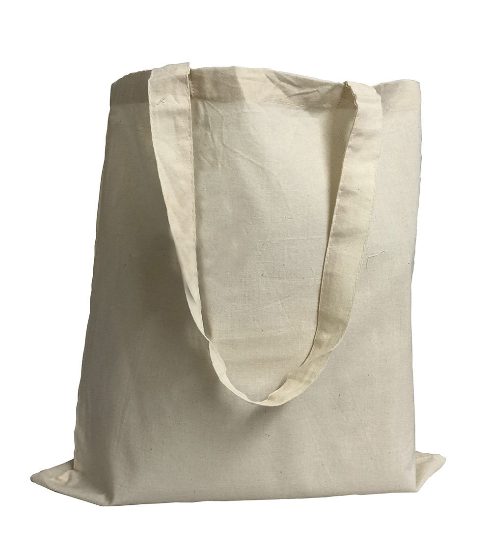 Closeout Organic Cotton Canvas Tote Bags / Certified Organic Cotton - OR100