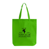 Gusseted Custom Tote Bags 100% Cotton / Logo Tote Bags With Bottom Gusset - TG110