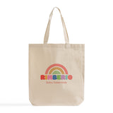 Gusseted Custom Tote Bags 100% Cotton / Logo Tote Bags With Bottom Gusset - TG110