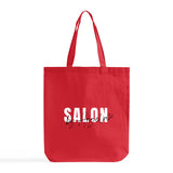 Gusseted Custom Tote Bags 100% Cotton / Logo Tote Bags With Bottom Gusset - TG110