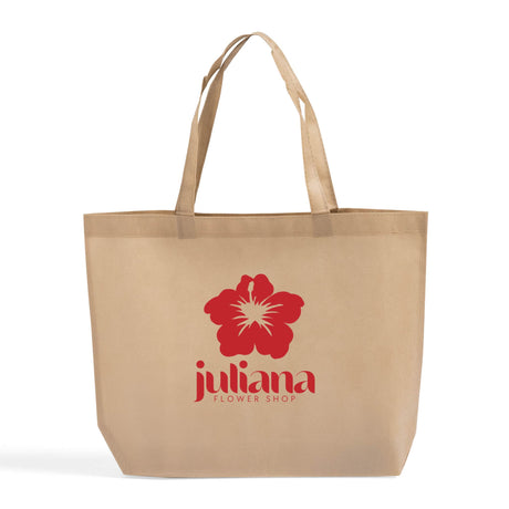Customized Logo Bottom Gusset Tote Bags - Promotional Tote Bags