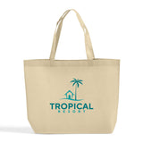 Customized Logo Bottom Gusset Tote Bags - Promotional Tote Bags