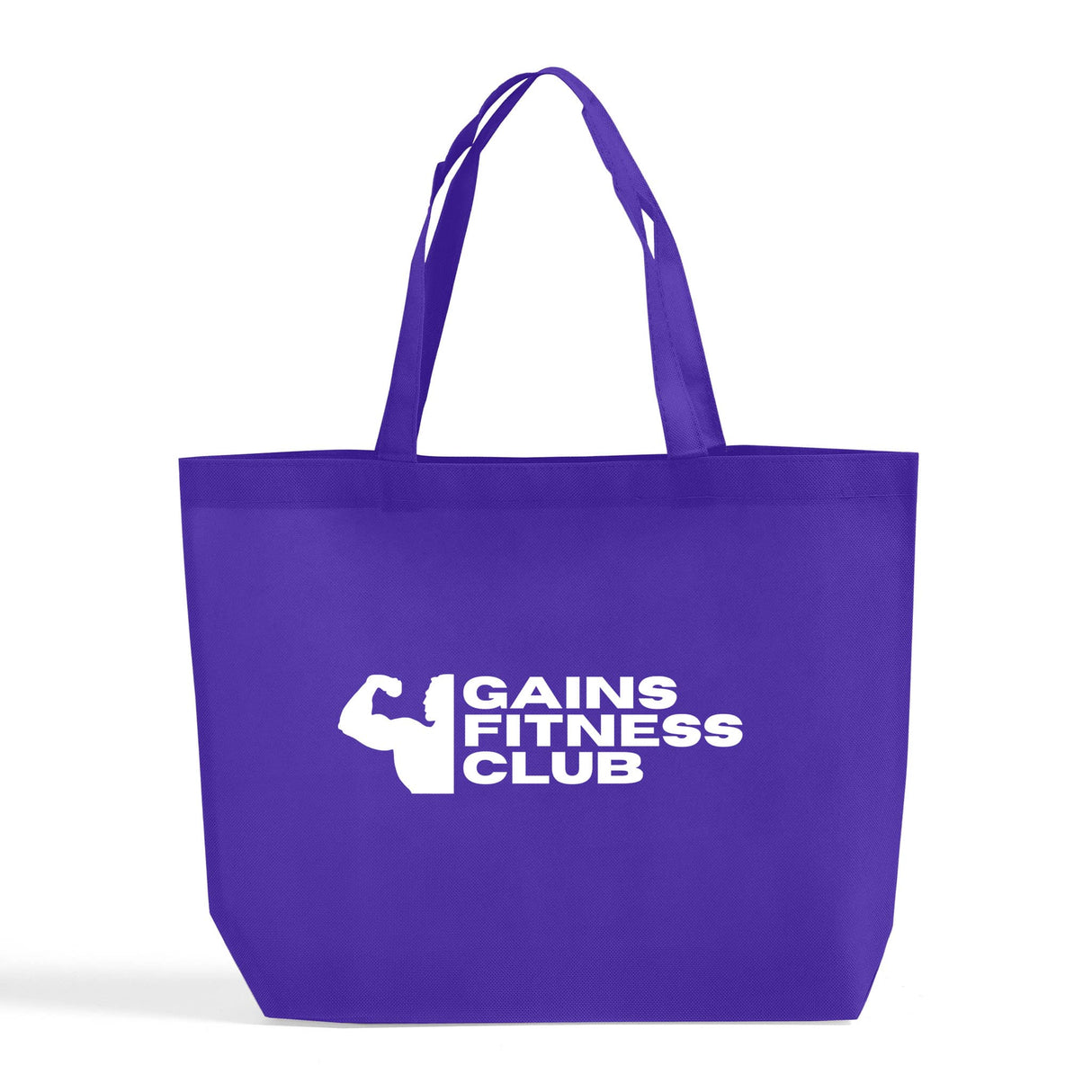 Customized Logo Bottom Gusset Tote Bags - Promotional Tote Bags