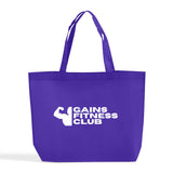 Customized Logo Bottom Gusset Tote Bags - Promotional Tote Bags