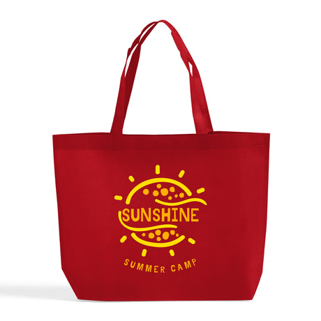 Customized Logo Bottom Gusset Tote Bags - Promotional Tote Bags