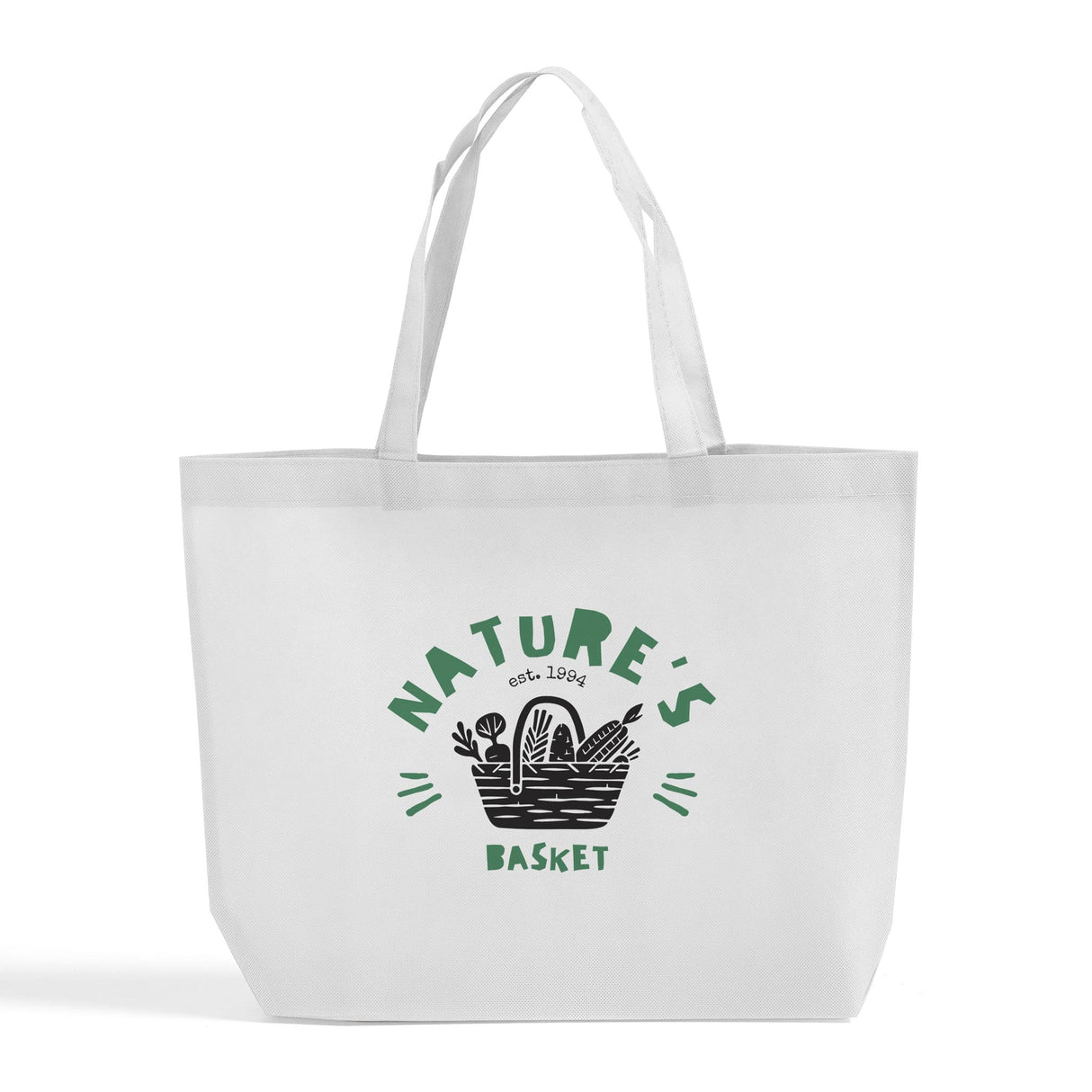 Customized Logo Bottom Gusset Tote Bags - Promotional Tote Bags