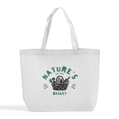Customized Logo Bottom Gusset Tote Bags - Promotional Tote Bags