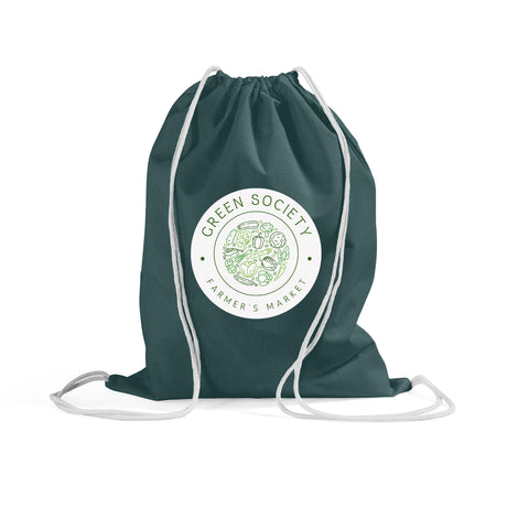 Medium Custom Drawstring Bags Cinch Packs - Drawstring Bag With Logo - BPK18