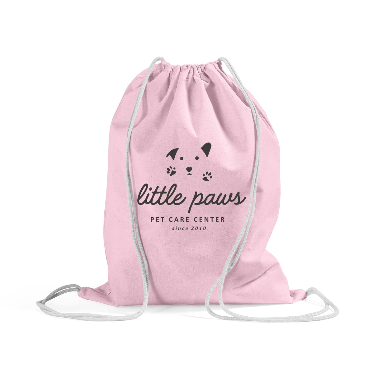 Medium Custom Drawstring Bags Cinch Packs - Drawstring Bag With Logo - BPK18