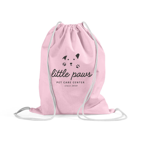Medium Custom Drawstring Bags Cinch Packs - Drawstring Bag With Logo - BPK18