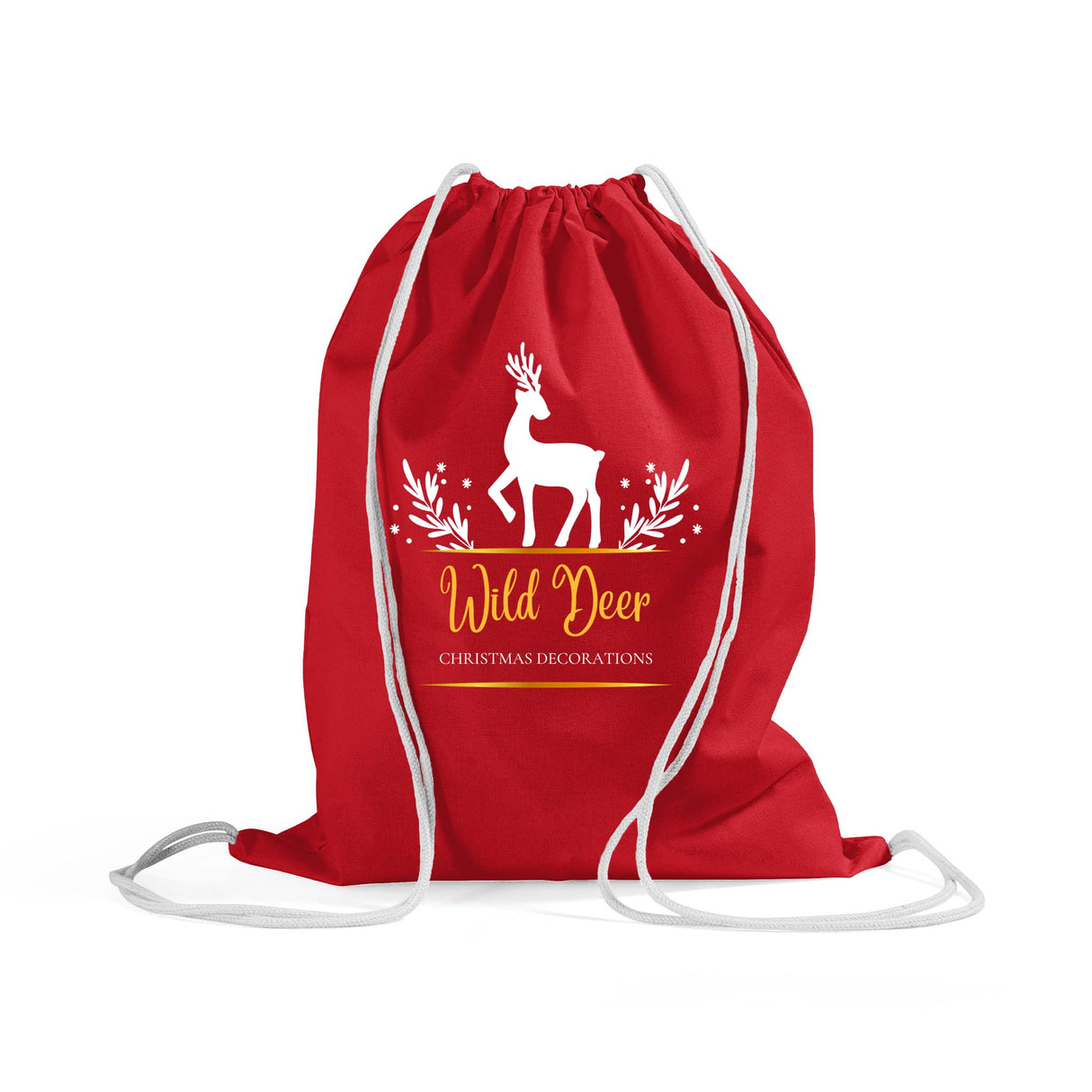 Medium Custom Drawstring Bags Cinch Packs - Drawstring Bag With Logo - BPK18