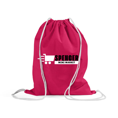 Medium Custom Drawstring Bags Cinch Packs - Drawstring Bag With Logo - BPK18