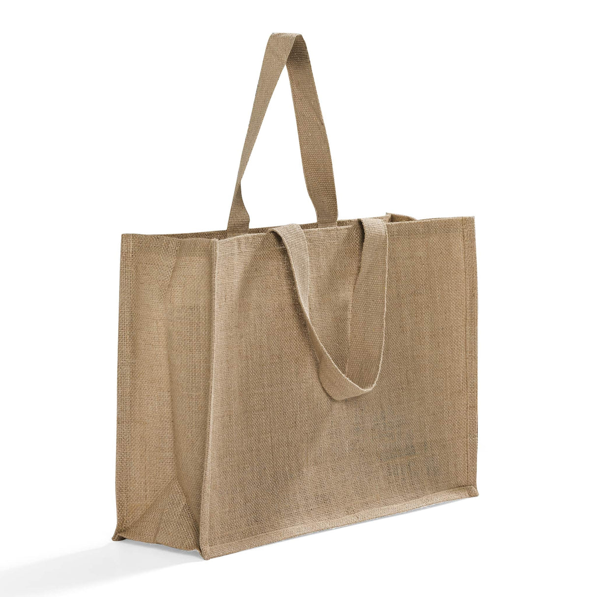 Extra Large Jute - Burlap Shopping Tote Bags - TJ879