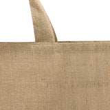 Extra Large Jute - Burlap Shopping Tote Bags - TJ879