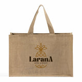Extra Large Jute Tote Bags Customized - Personalized Extra Large Jute Bags With Your Logo - TJ879