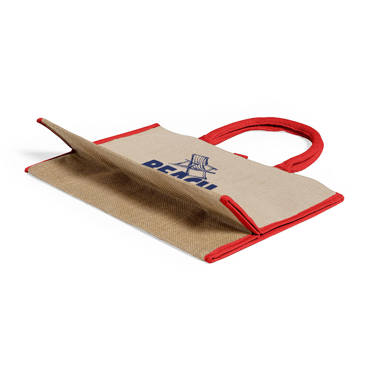 Fashion Jute Tote Bags Customized - Personalized Jute Tote Bags With Your Logo - TJ892