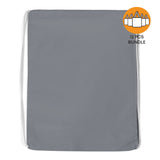 12 ct Economical Sport Cotton Drawstring Bag Cinch Packs - By Dozen