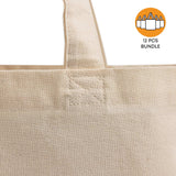 Large Organic Cotton Tote Bag Bundle