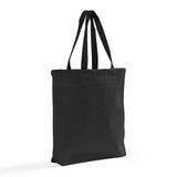 Heavy Black Cotton Denim Tote