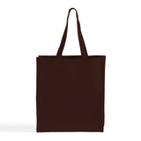 Heavy Chocolate Shopper Canvas Tote