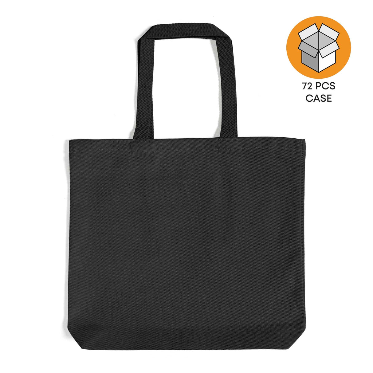 72 ct Heavy Cotton Twill Convention Tote Bag | By Case