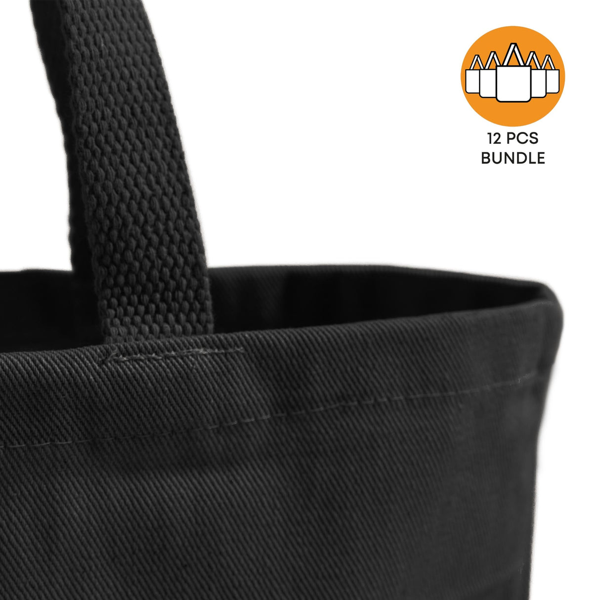 12 ct Heavy Cotton Twill Convention Tote Bag | By Dozen