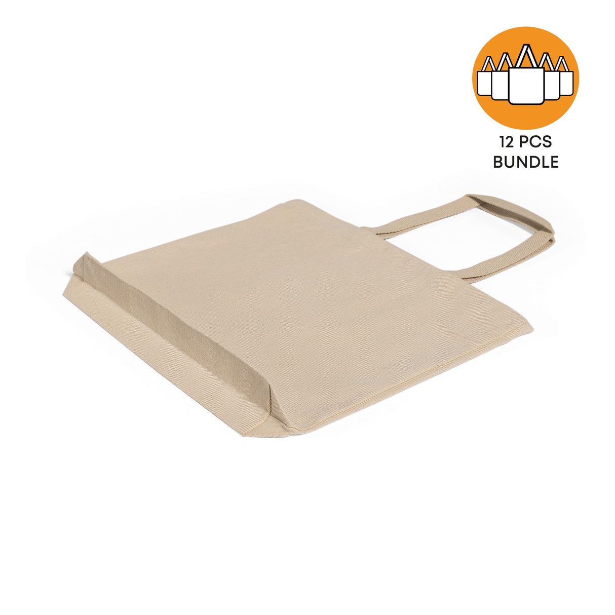 12 ct Heavy Cotton Twill Convention Tote Bag | By Dozen