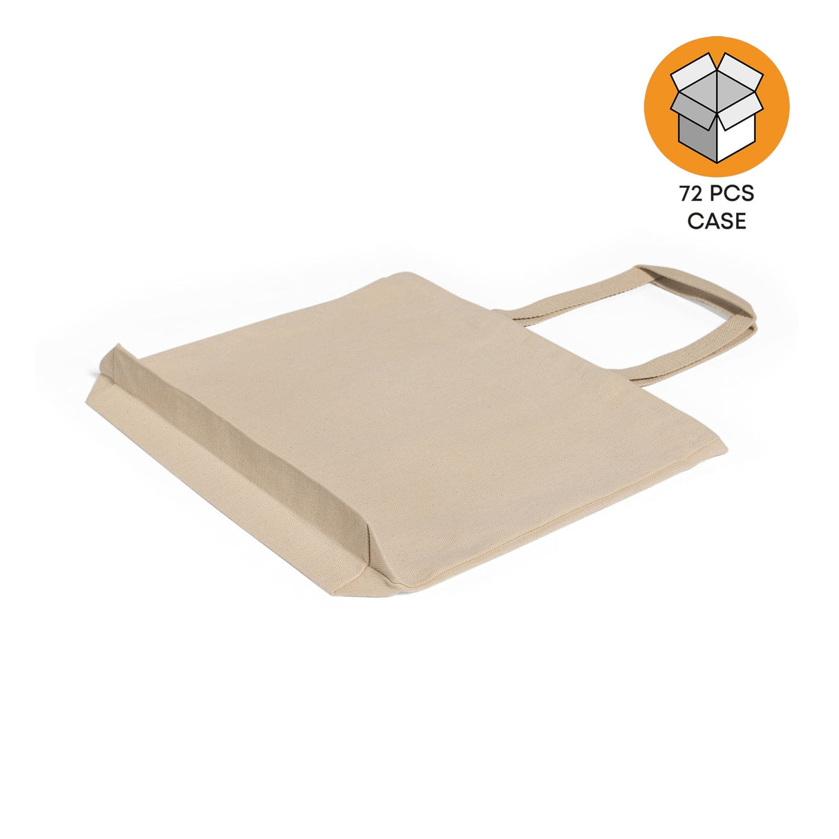 72 ct Heavy Cotton Twill Convention Tote Bag | By Case