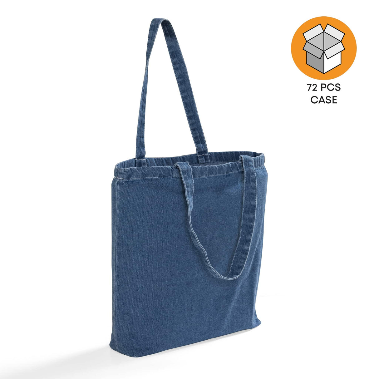 72 ct Heavy Cotton Denim Convention Tote Bag - By Case