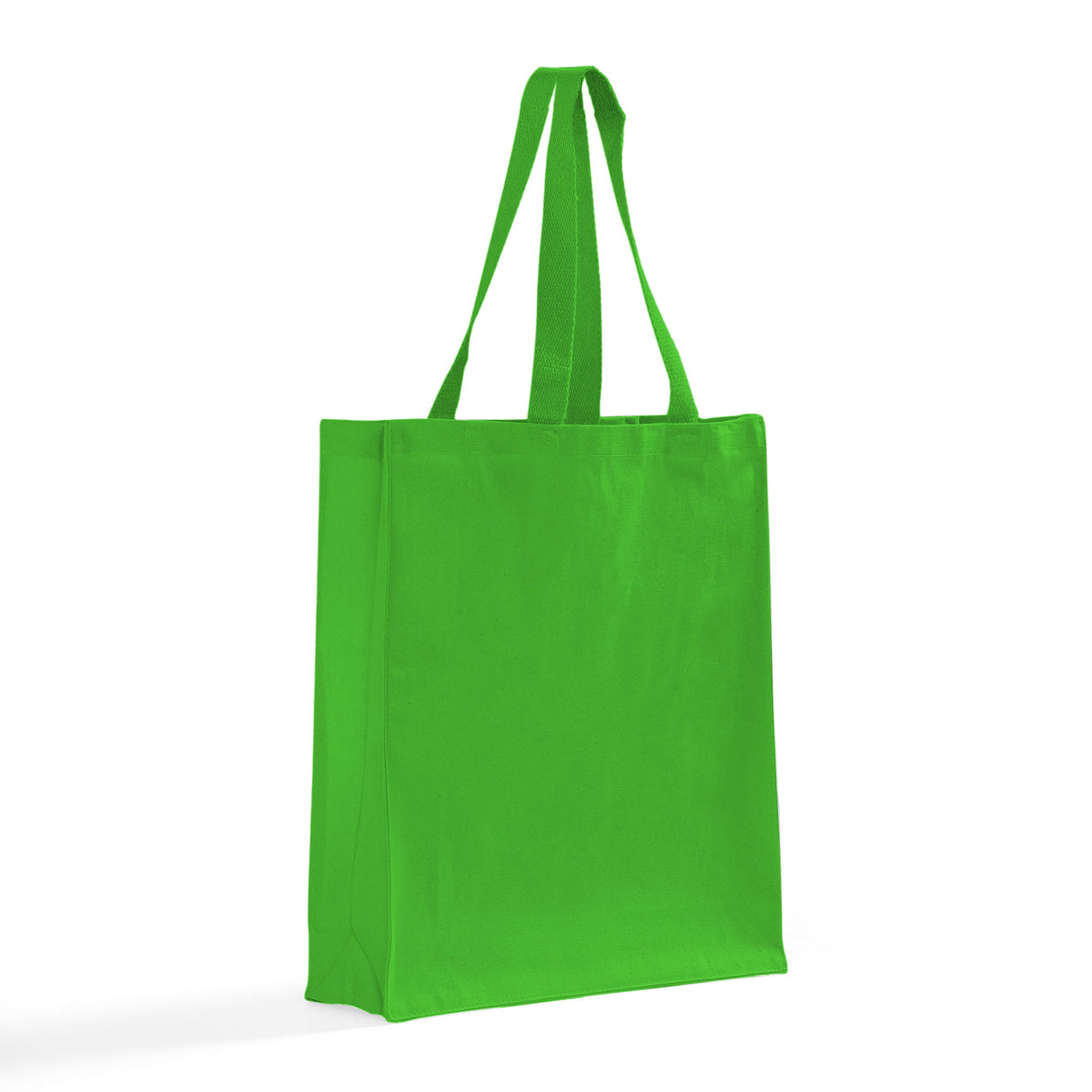 Heavy Lime Shopper Canvas Totebag