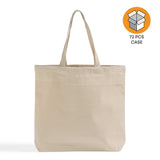 72 ct Heavy Cotton Twill Convention Tote Bag | By Case