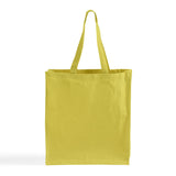 Heavy Yellow Shopper Canvas Totebag