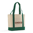 Custom Iconic Green Large Tote Bag
