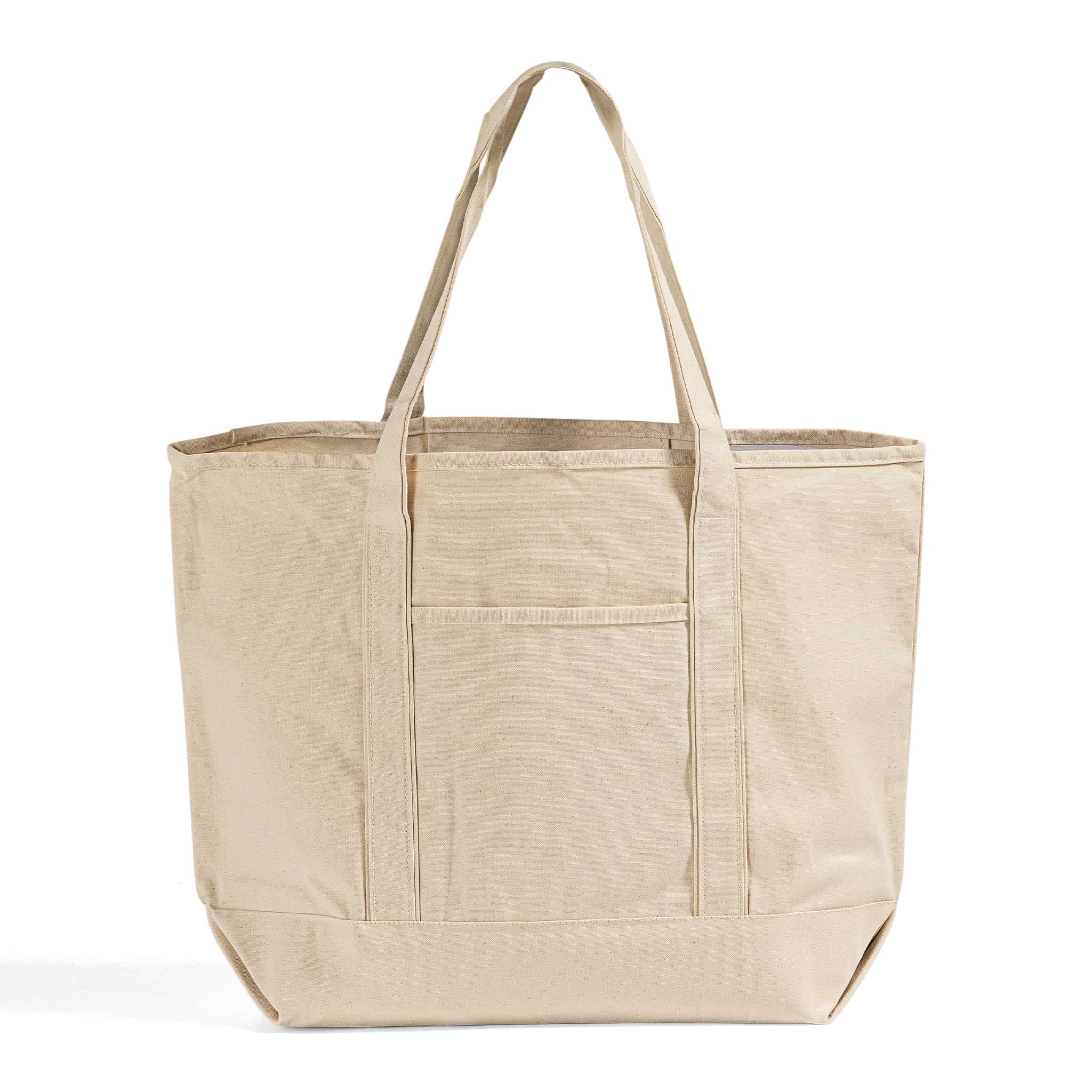 Jumbo Size - Deluxe Heavyweight Canvas Tote Bags