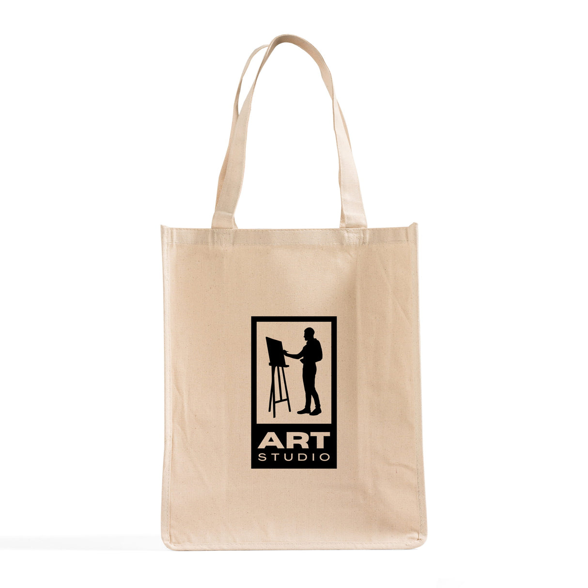 Jumbo Shopper Canvas Tote Bags Custom Printed  - Canvas Tote Bags With Your Logo - TF254